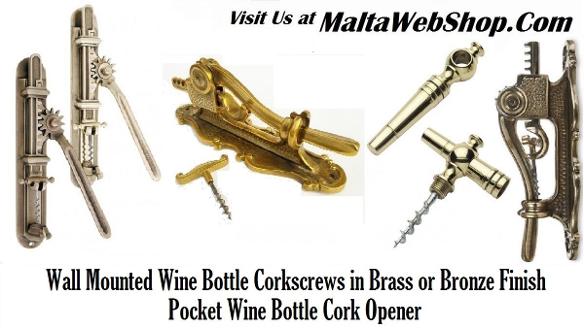 MaltaWebShop.Com - Malta - Wall mounted cork openers