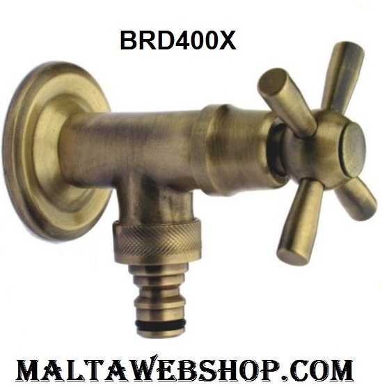 Retro style valve with cross handle in malta - maltawebshop.com