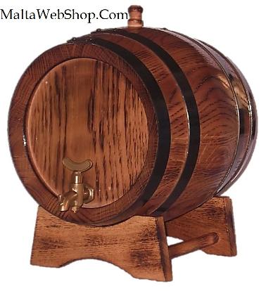 Small oak wooden keg - Malta