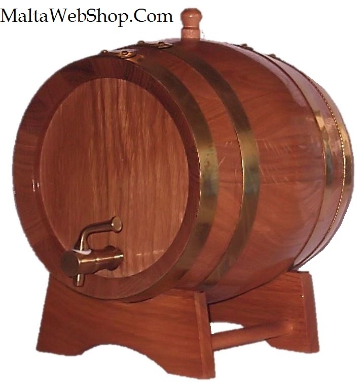 small wine barrel in Malta