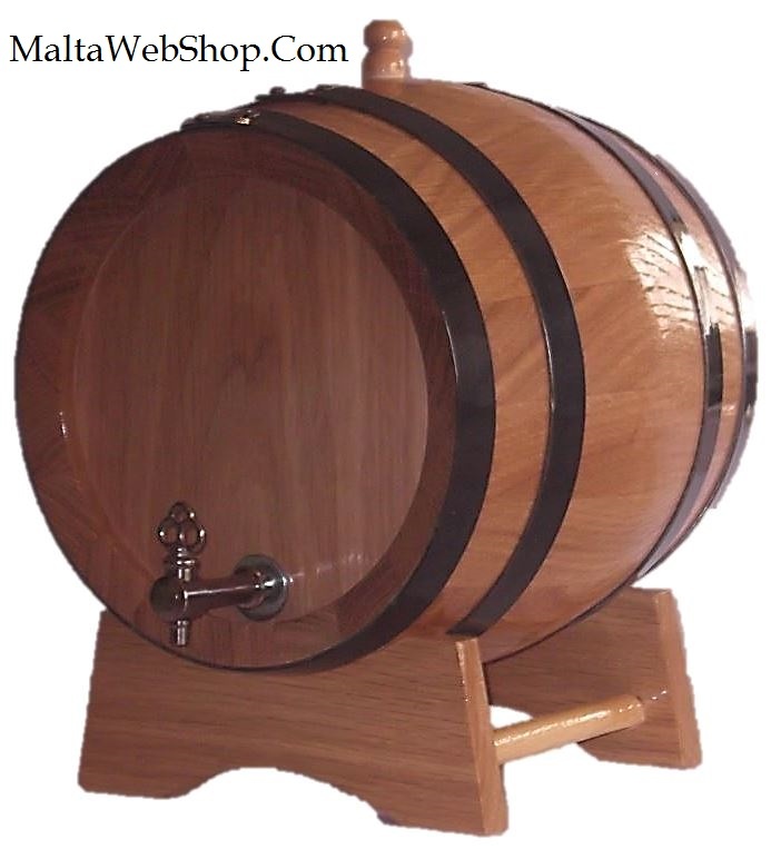 small wine barrel in Malta