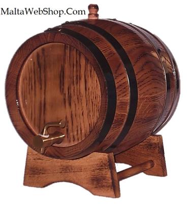 small wine barrel in Malta