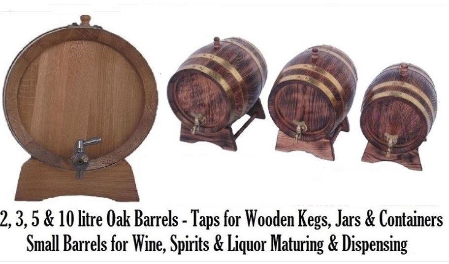 Small wine barrelsin Malta