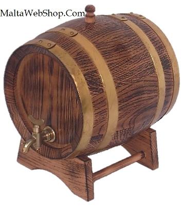 small wine barrel in Malta